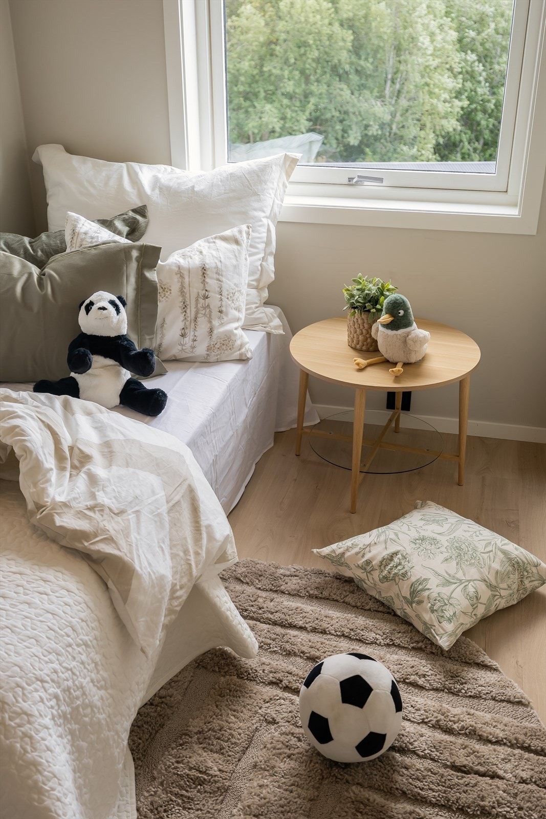 Detalj fra soverommet. Galleribilde