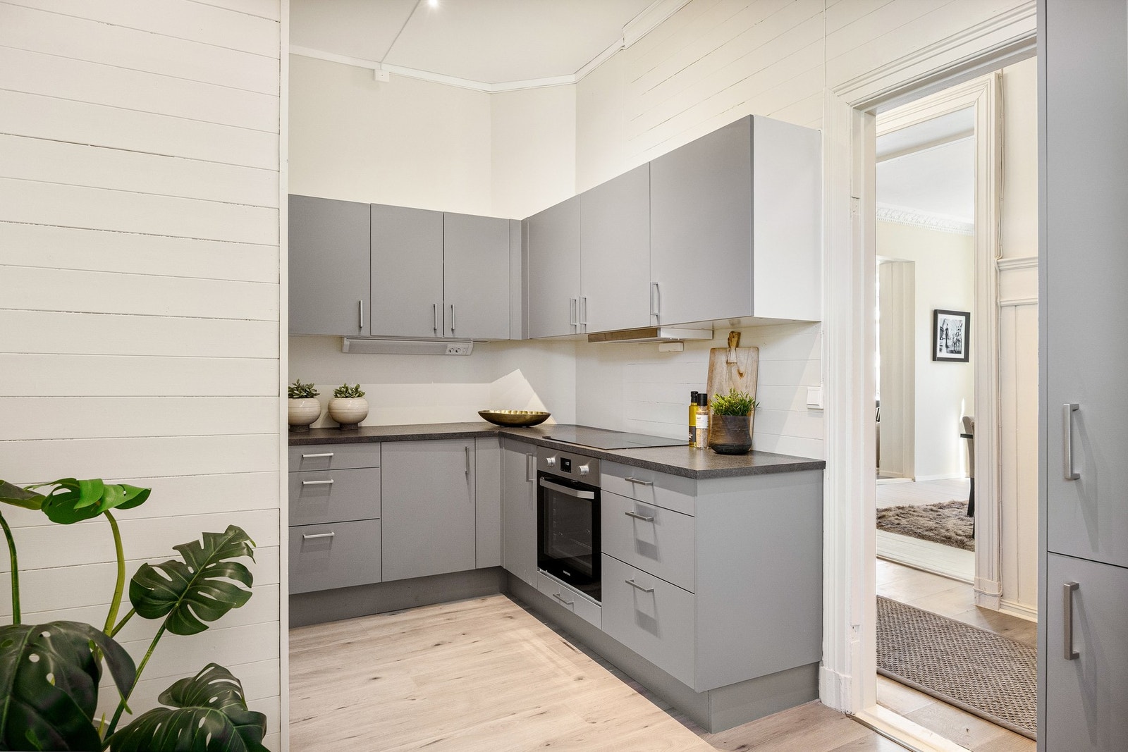 Leiligheten har en fleksibel planløsning. Galleribilde