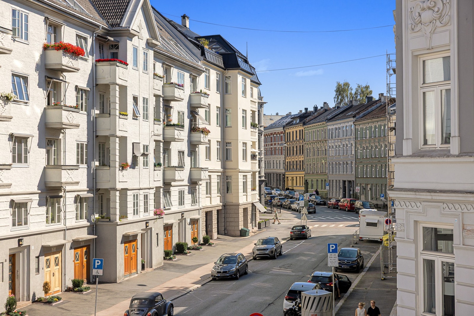 Fint utsyn også gjennom Eckersbergs gate. Galleribilde