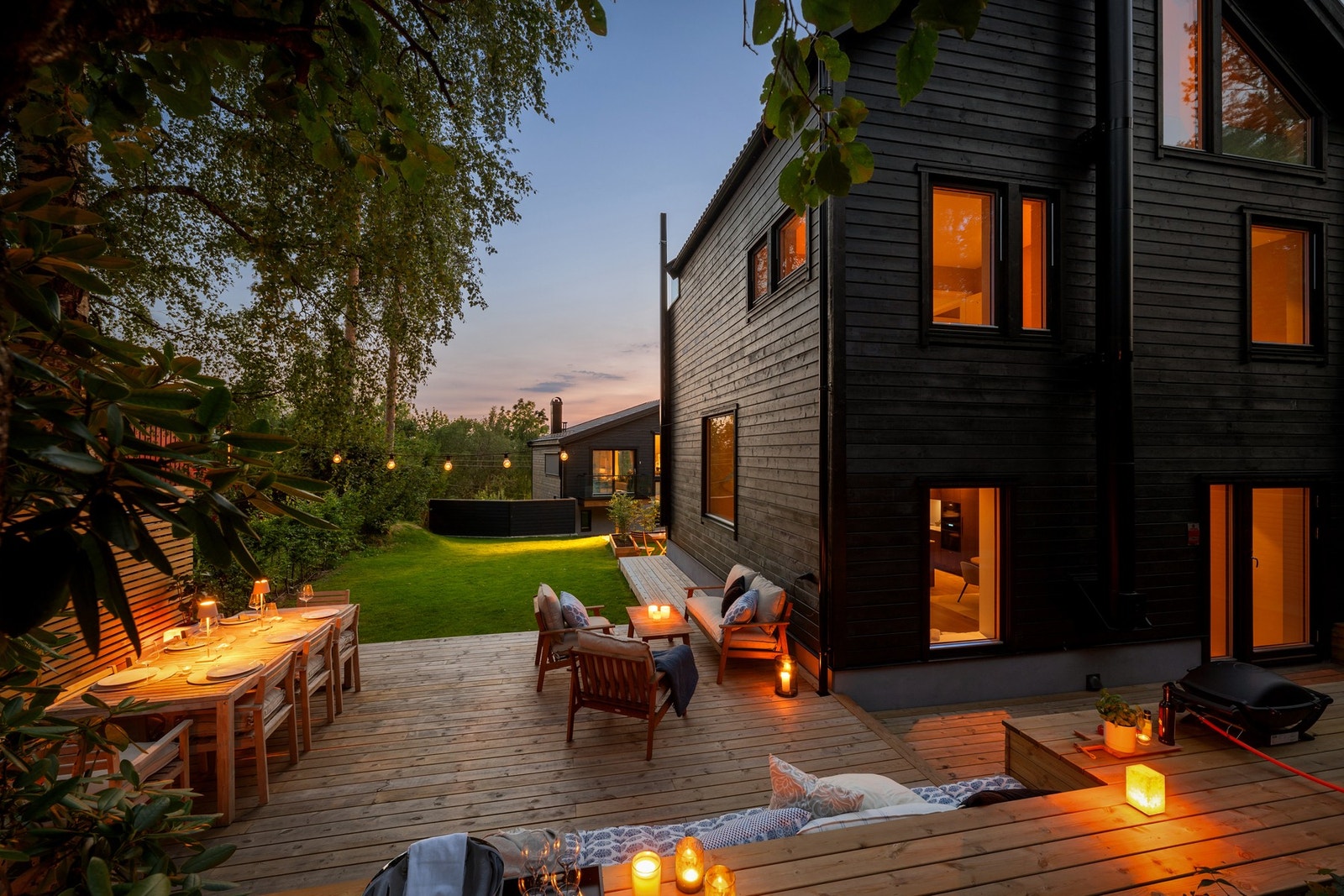 Kveldsstemning Galleribilde