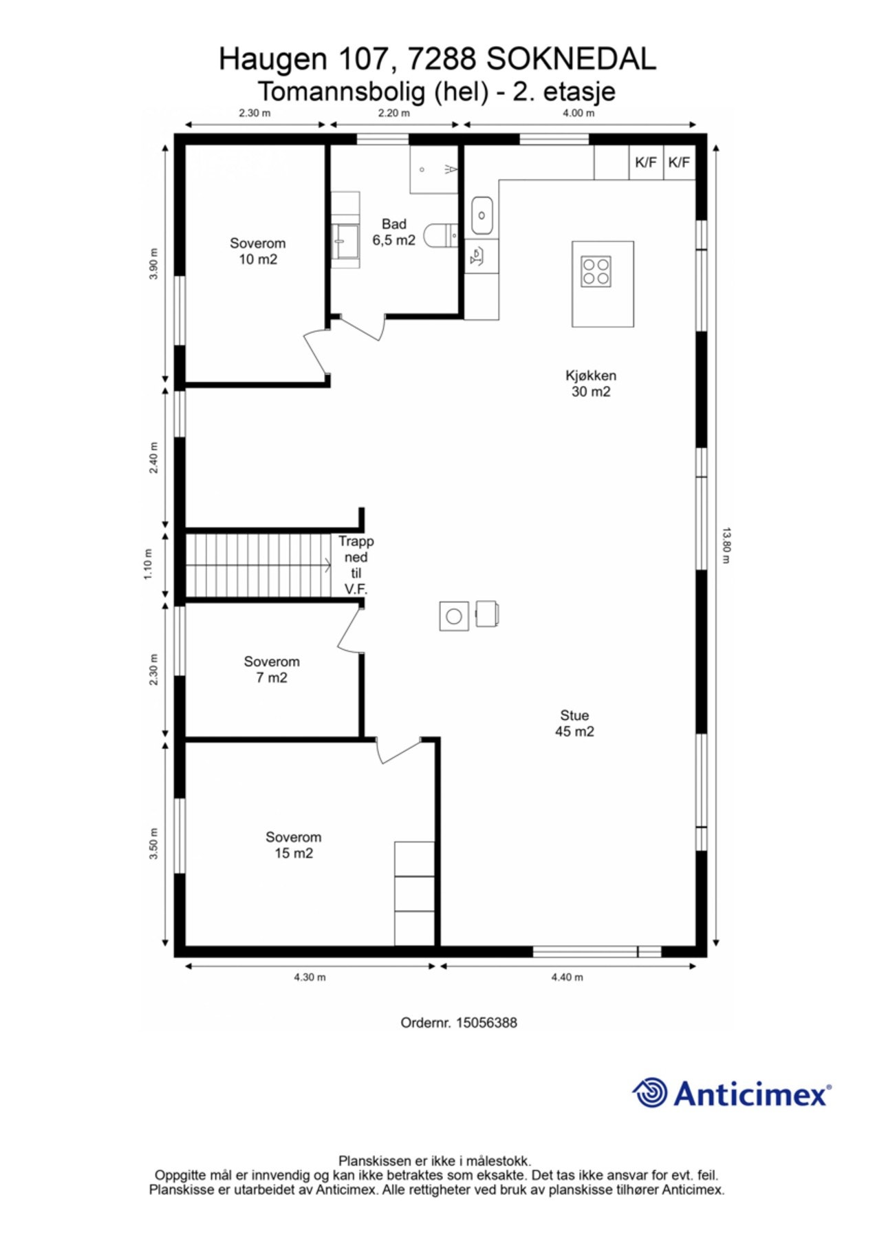 Planløsning 1. etasje. Galleribilde