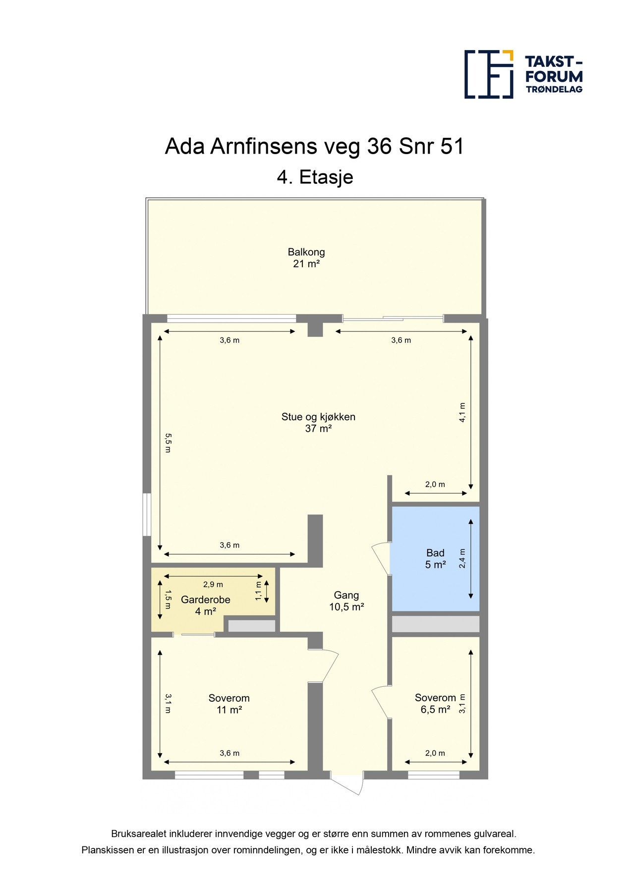 Plantegning - EIE eiendomsmegling Galleribilde