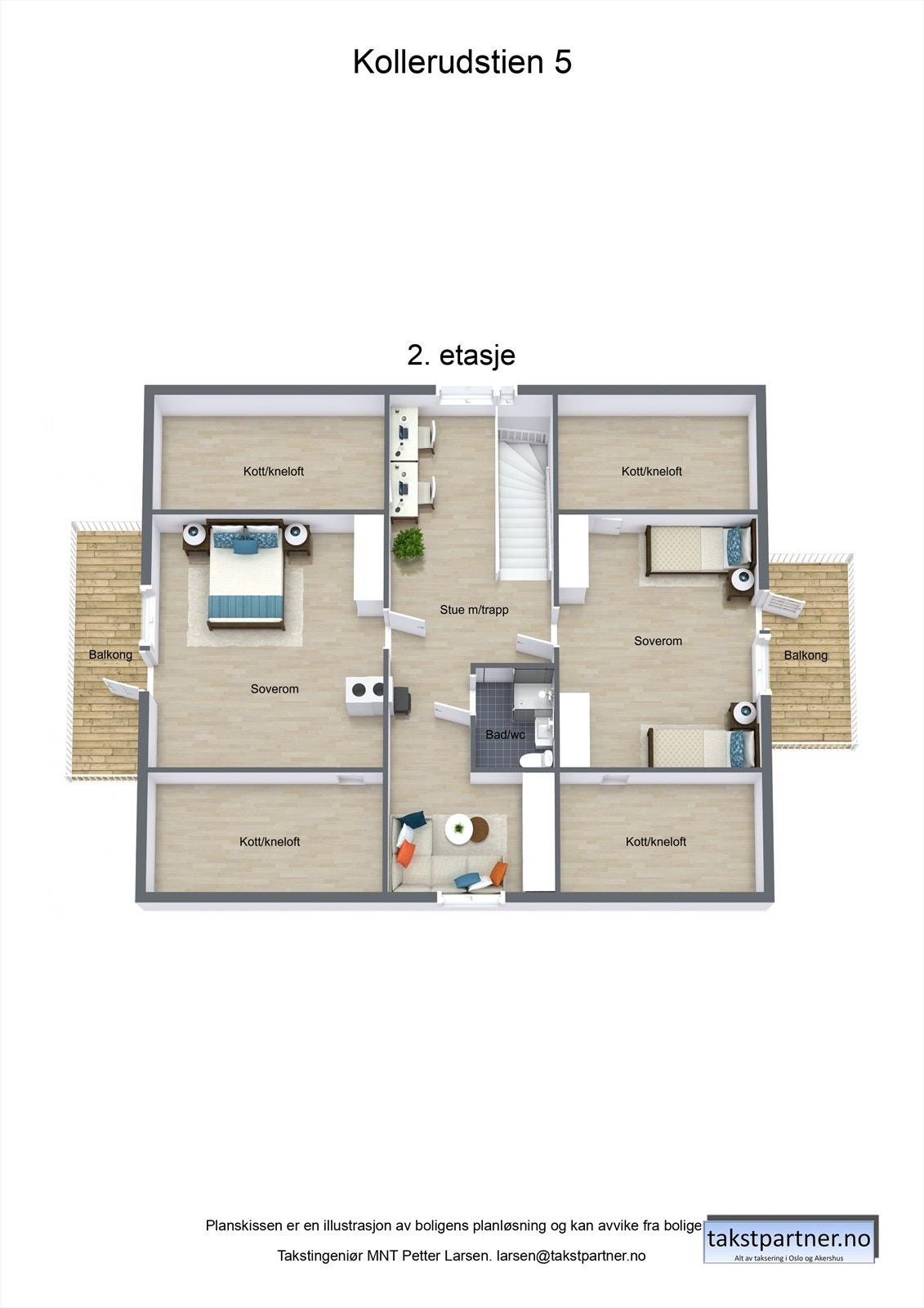 Plantegning 2. etasje. Galleribilde