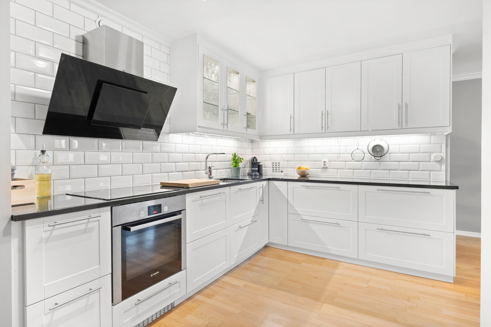 Integrerte hvitevarer medfølger. Galleribilde