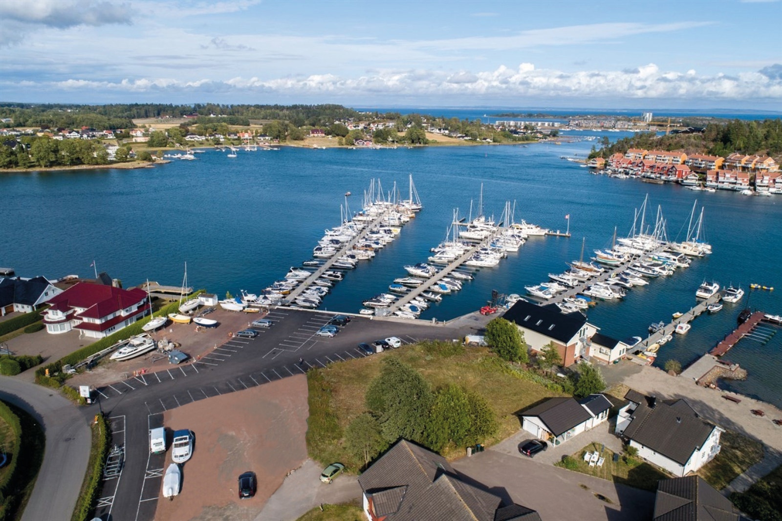 Ingen bygninger som sperrer for utsikten. Galleribilde