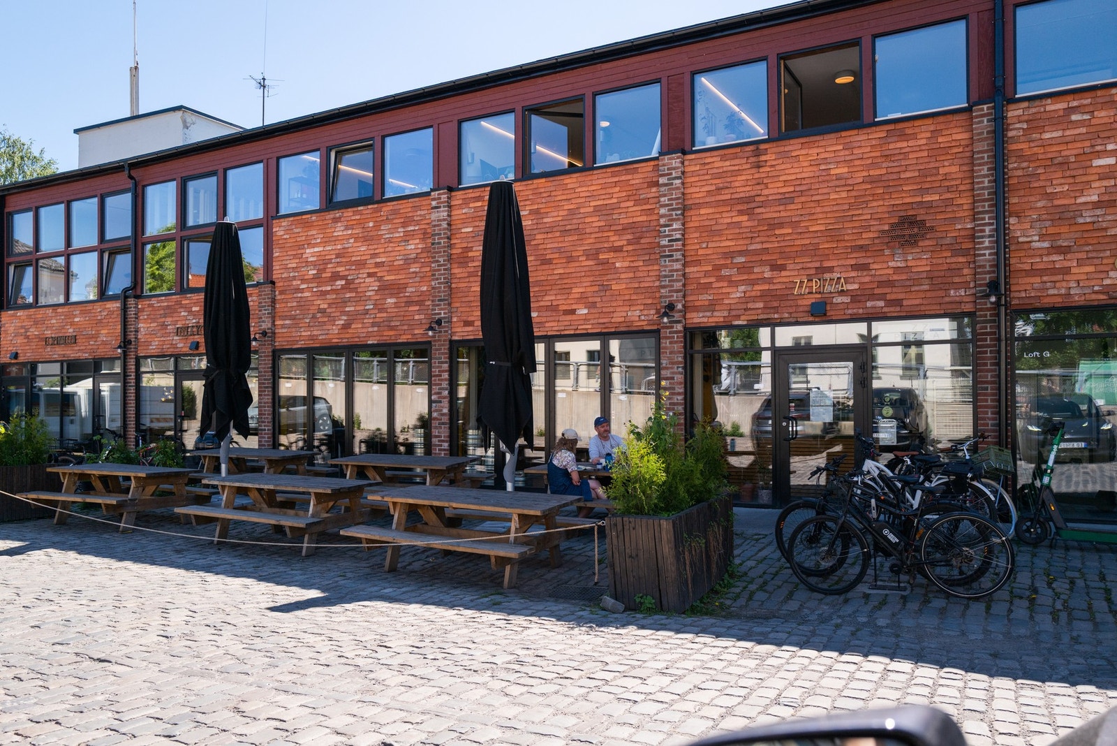 Oslos beste pizza finner du på ZZ pizza få minutter unna leiligheten. Galleribilde