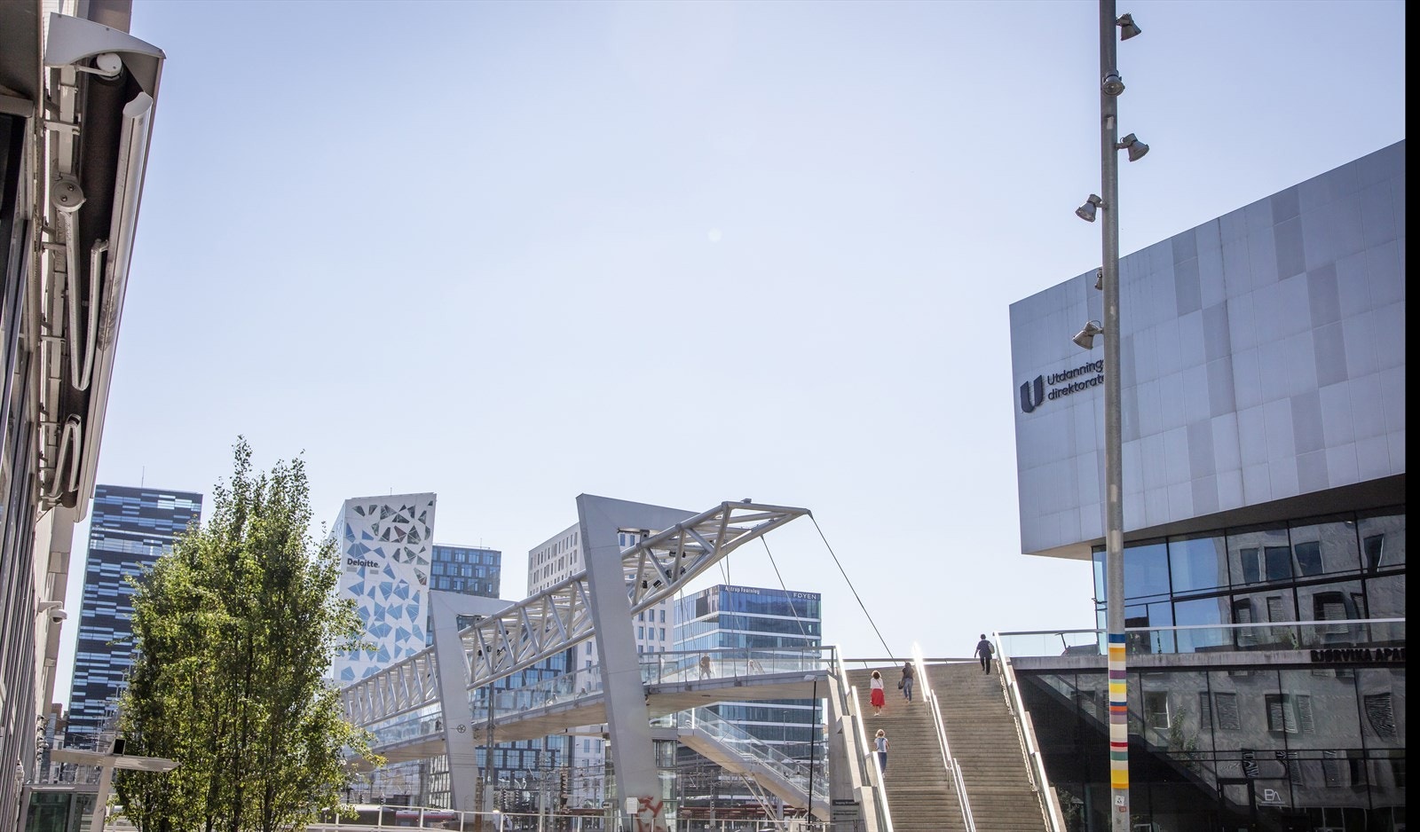 Enkel adkomst til Barcode og Bjørvika. Galleribilde