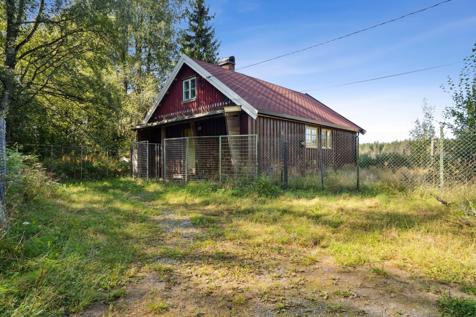 Enebolig med potensiale. Galleribilde