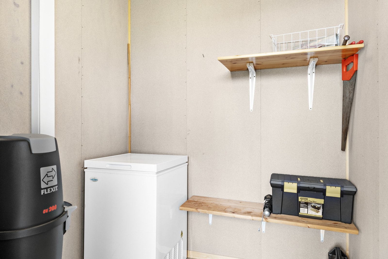 Praktisk utvendig bod Galleribilde