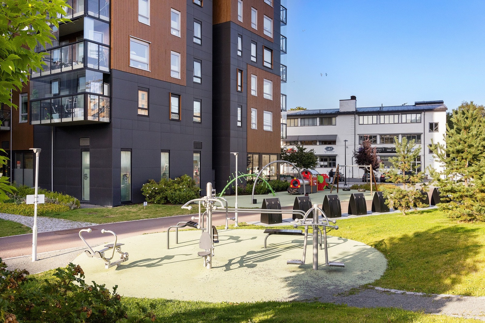 Eiendommen er opparbeidet og barnevennlig Galleribilde