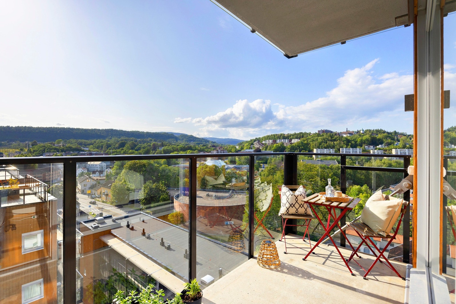 Det er topp solforhold, fra dag til kveld Galleribilde