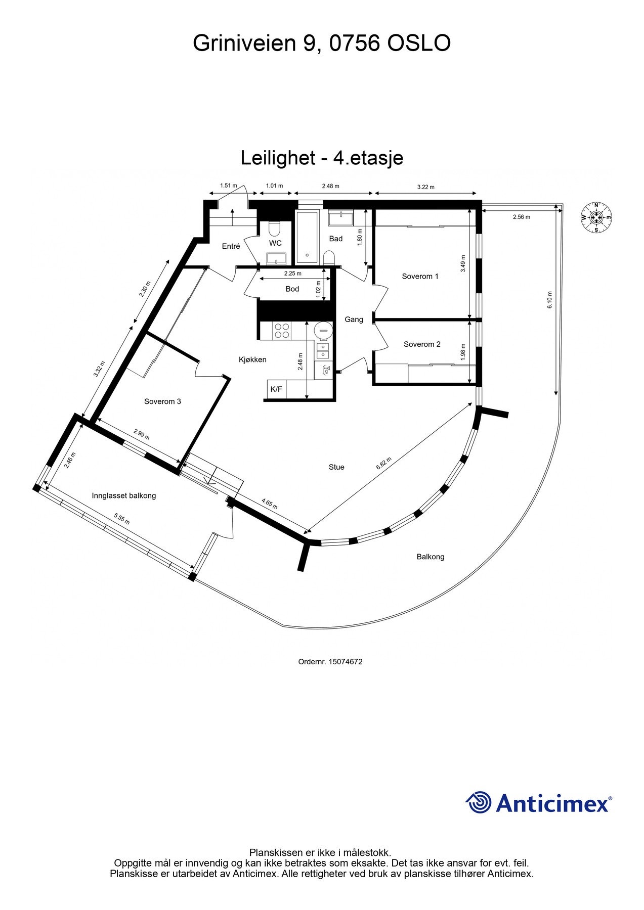 Plantegning. Galleribilde