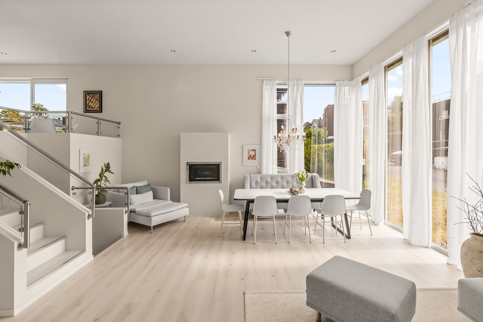 Både koselig og praktisk med gasspeis på de mørke vinterkvelder Galleribilde