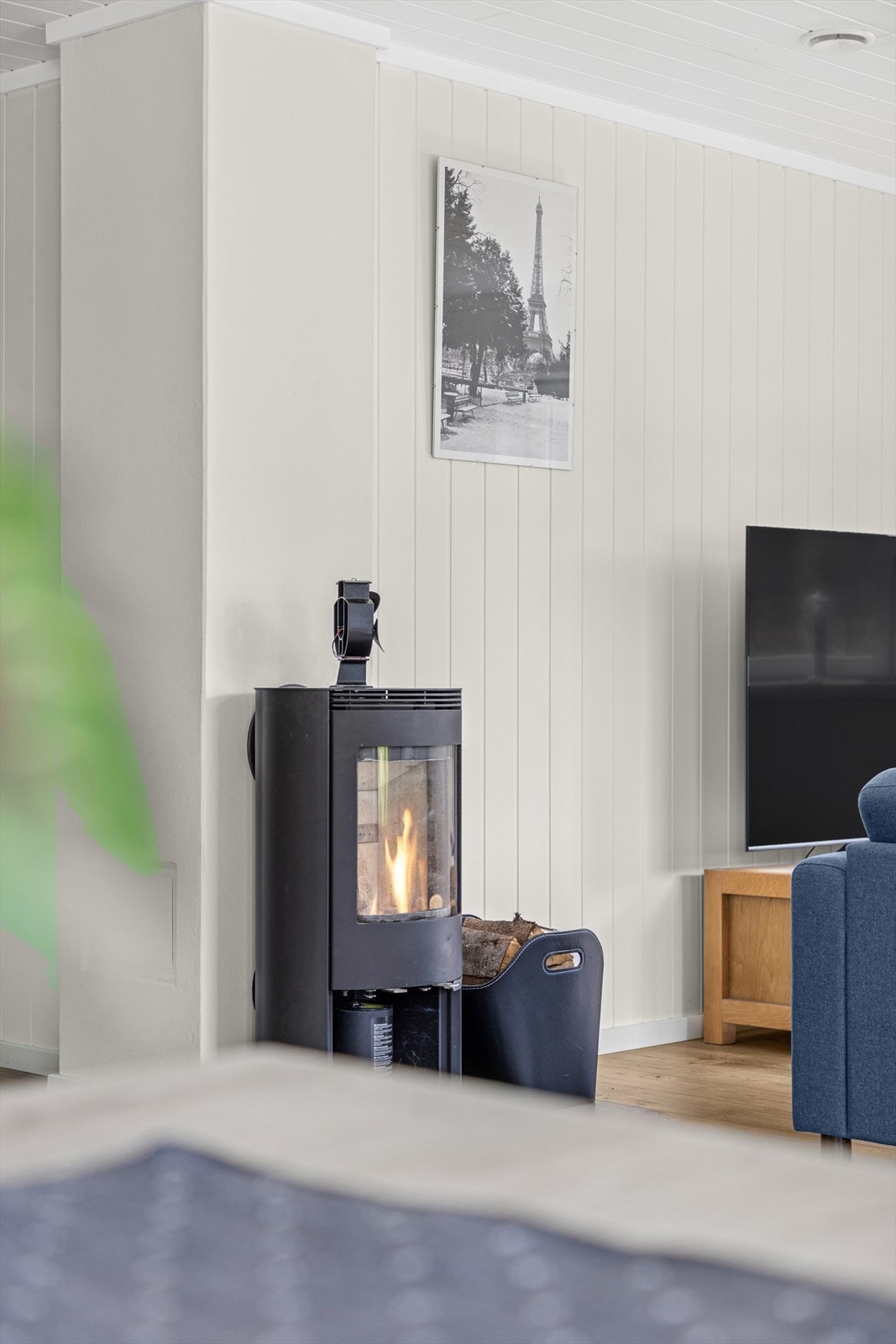 Peisovnen sørger for god varme i boligen. Galleribilde