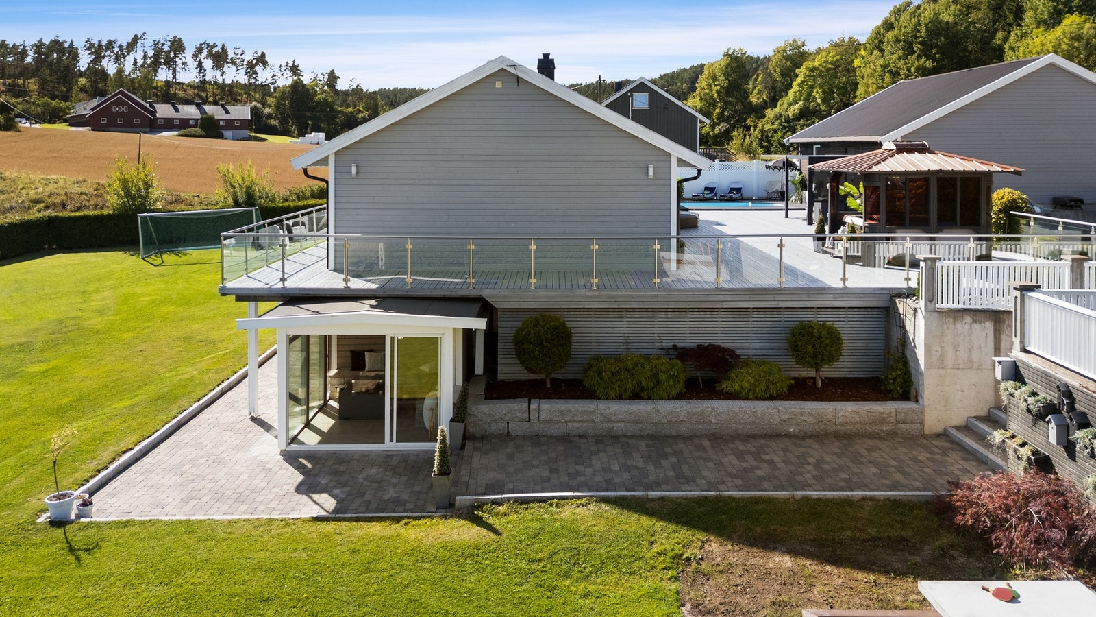 Blant annet en utrolig hyggelig vinterhage. Galleribilde