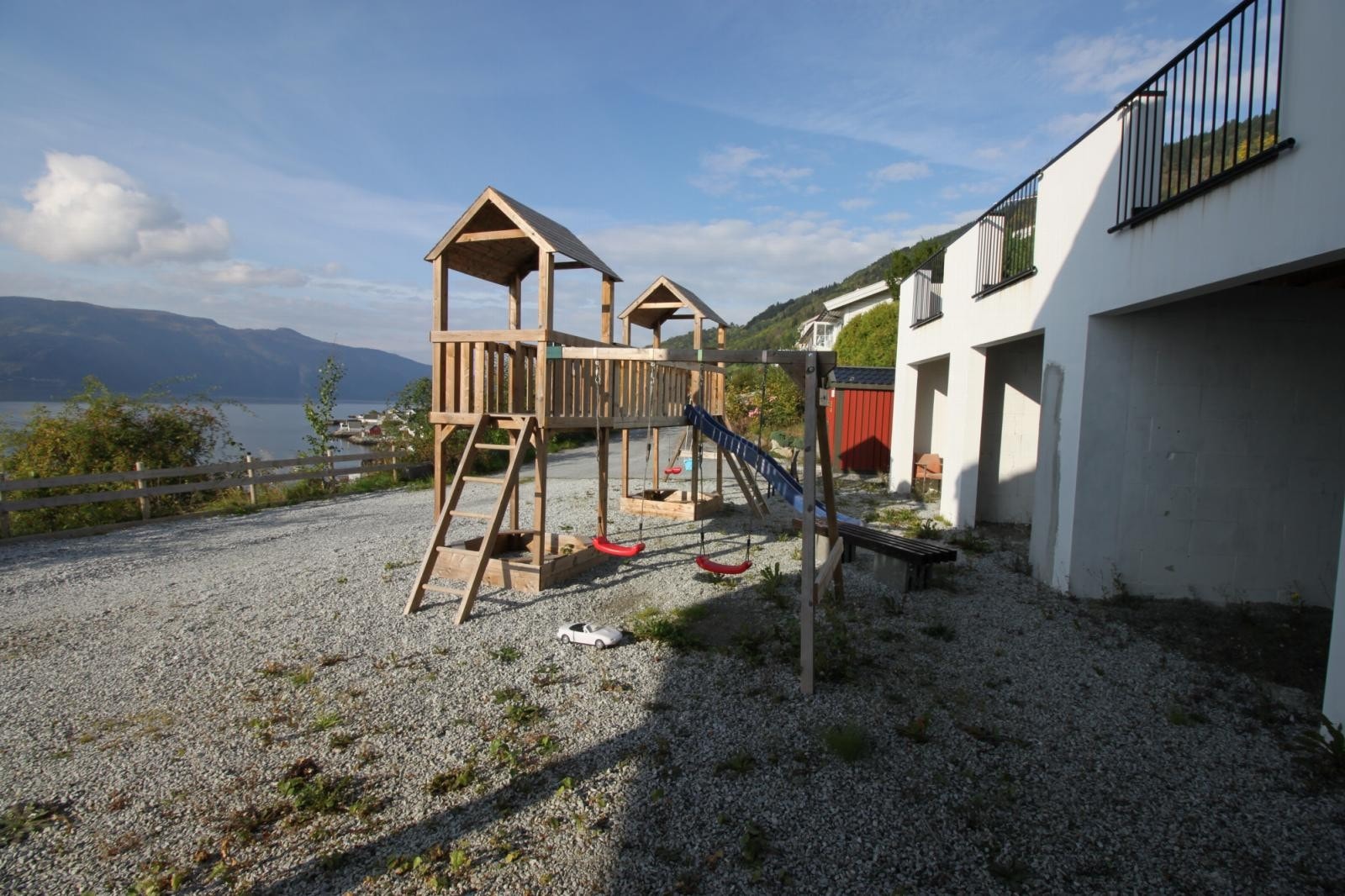 Fellesområde med takterasse, boblebad og badstue Galleribilde