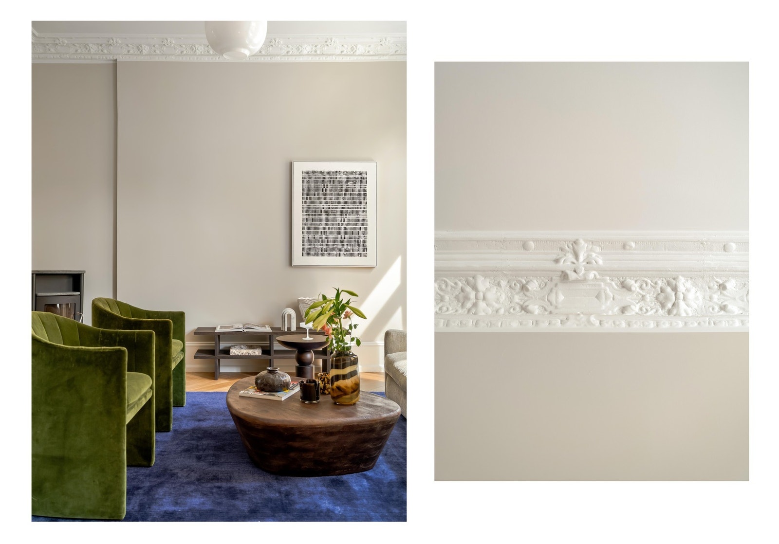 Som flott stukkatur for eksempel. Akkurat passe slitt, eller akkurat passe perfekt som vi kaller det. Galleribilde