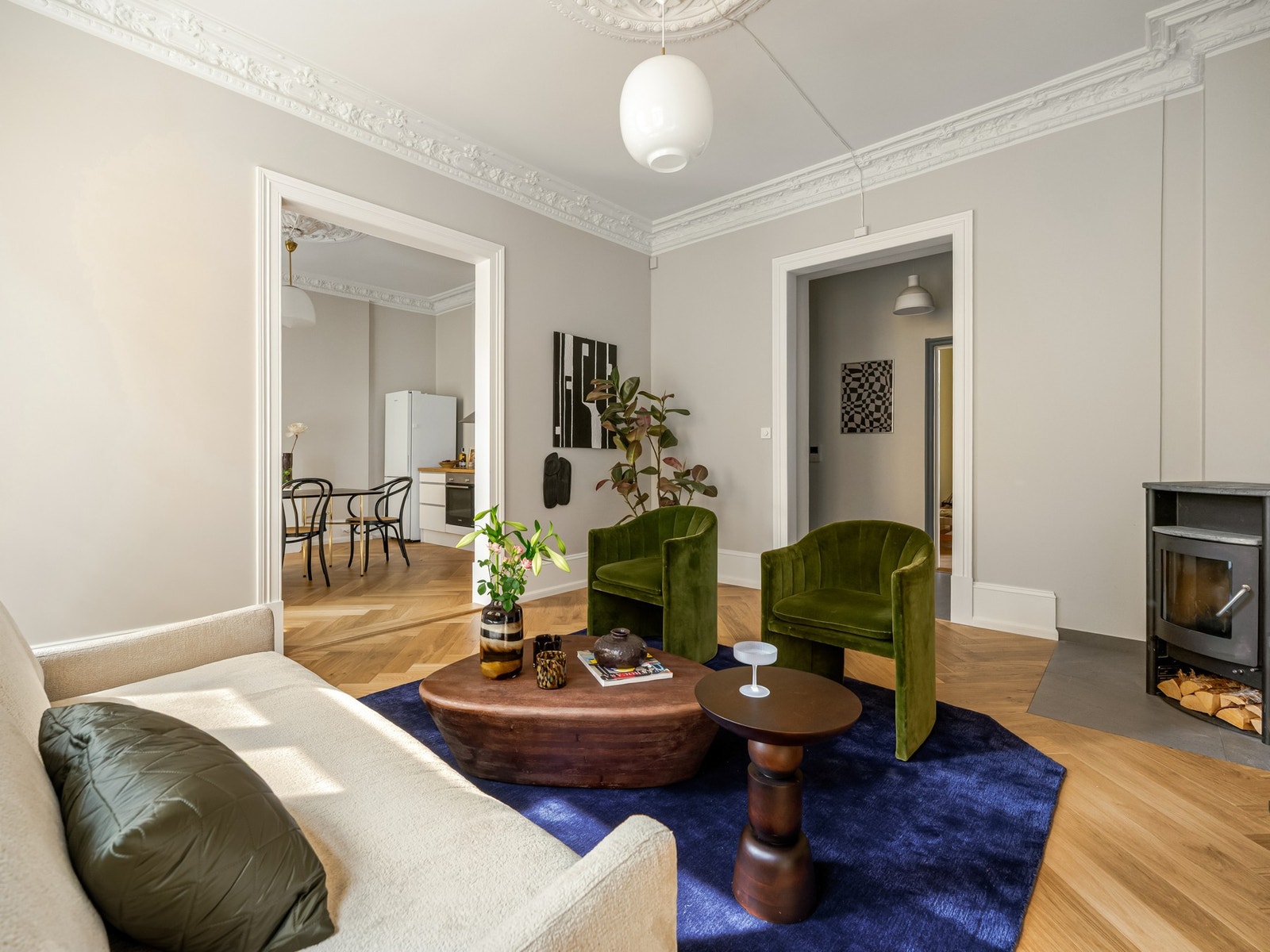 Hele leiligheten er som sagt totaloppusset, med et fokus på detaljer som er helt unikt. Galleribilde