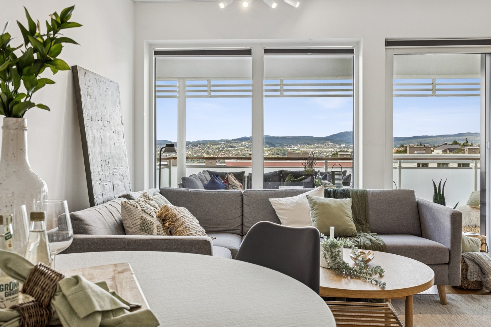 Her får du en usjenert utsikt over Trondheim - en panoramafølelse som gir både ro og bypuls på samme tid. Galleribilde