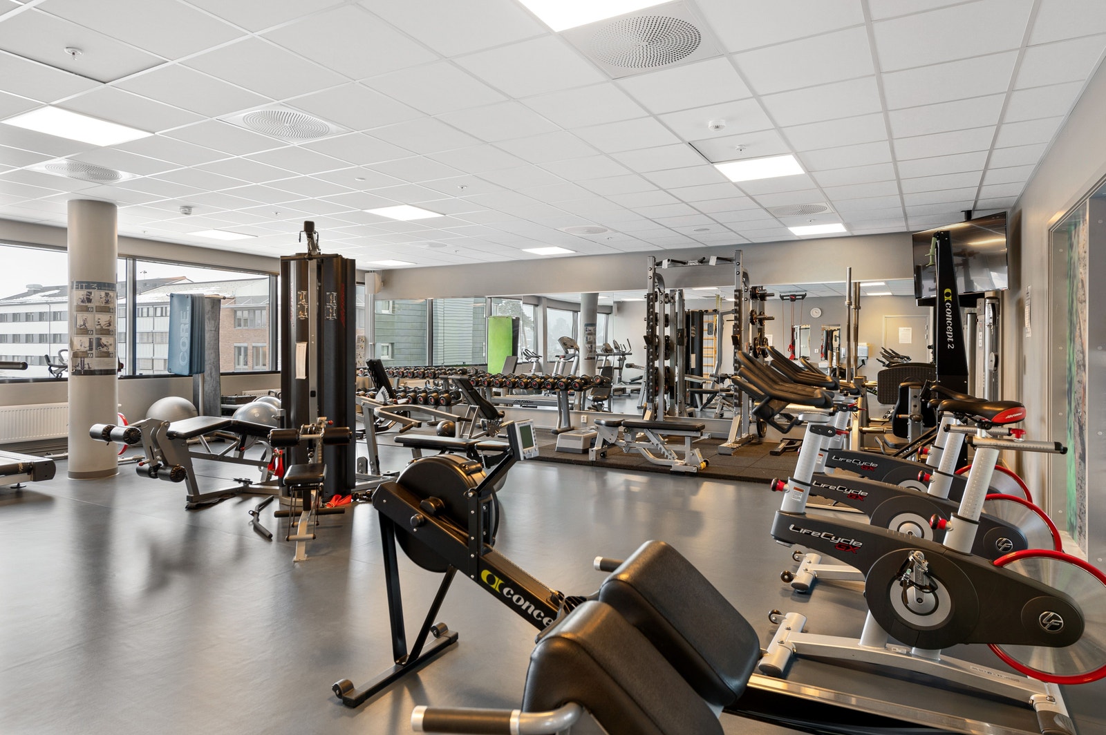 Felles treningsrom Galleribilde