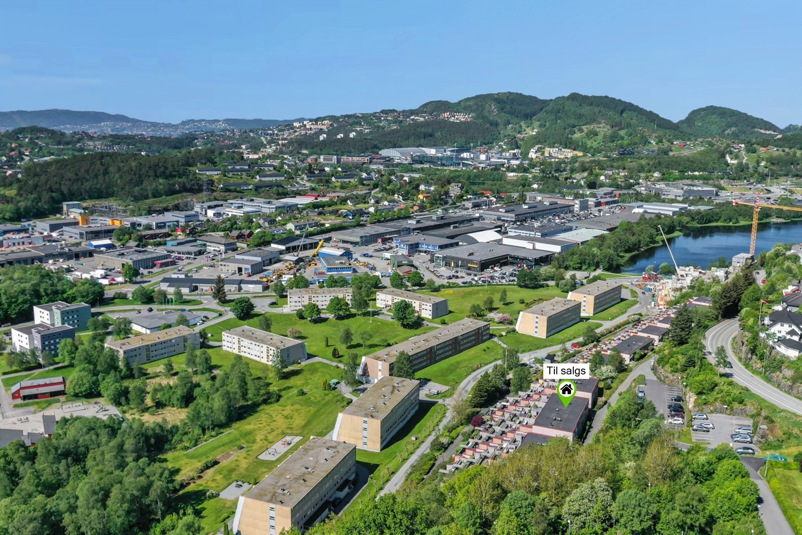 Bilde av området. Himladronen. Galleribilde