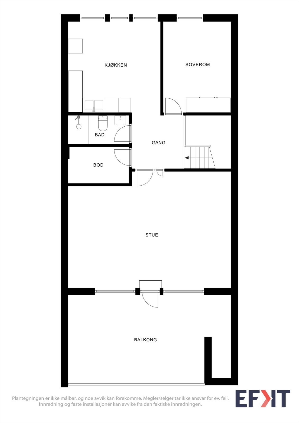 Plantegning 2.etasje. Galleribilde
