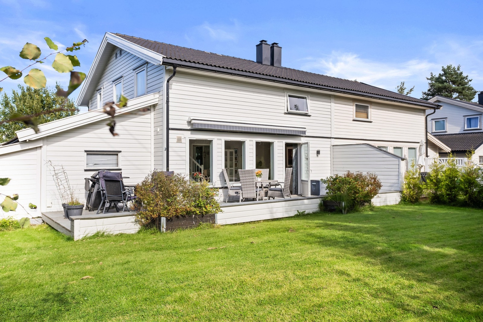 Velkommen til Kirkebyveien 7A på Aurskog- en vertikaldelt tomannsbolig over to plan med god beliggenhet. Galleribilde