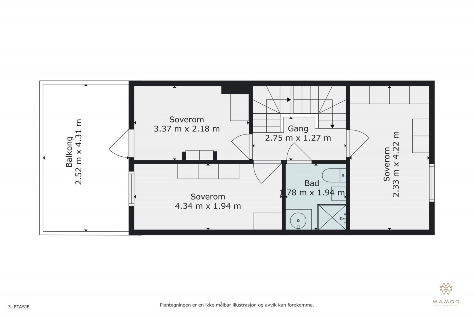 2.etasje. Galleribilde