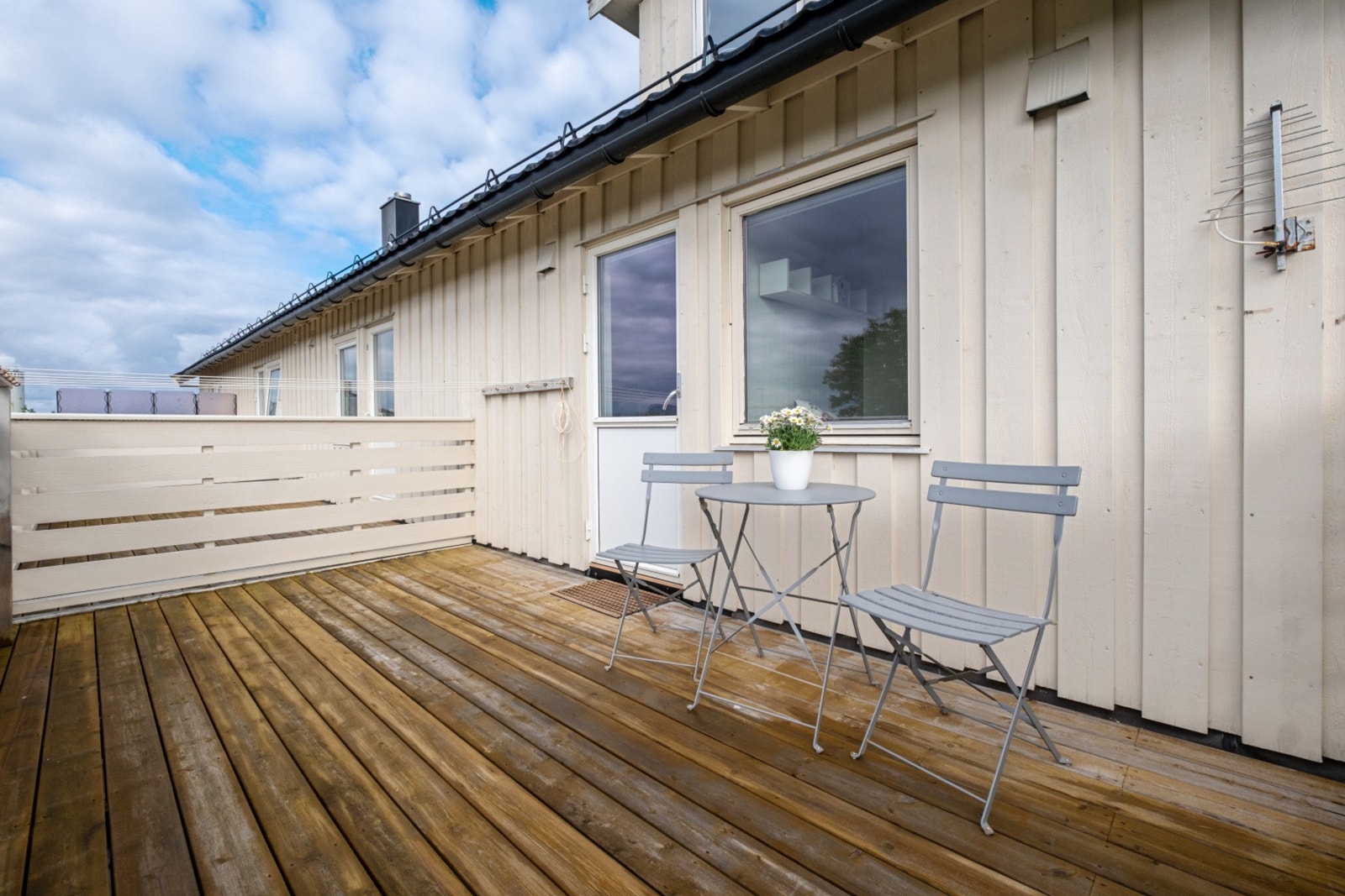 Balkong i 2.etasje. Galleribilde