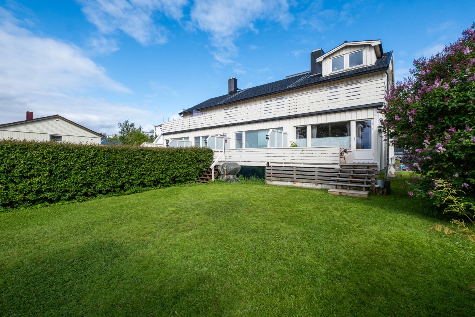 Pent opparbeidet hage. Galleribilde