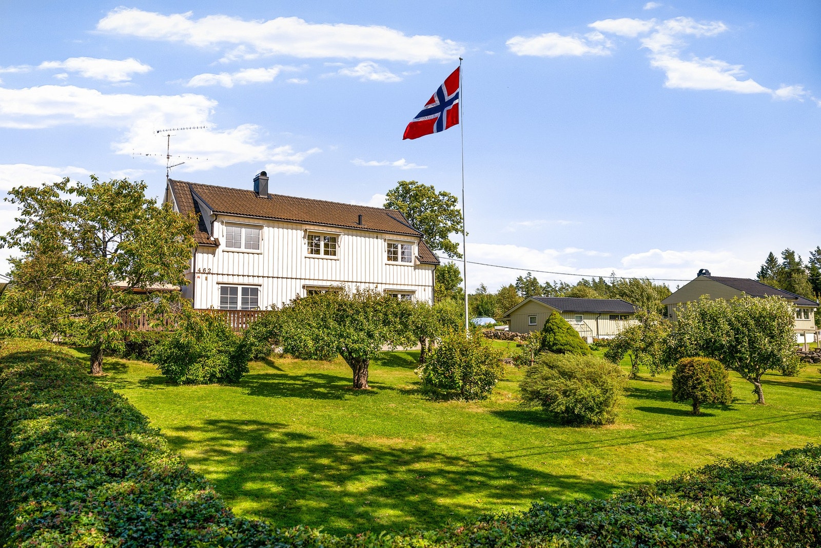 Her får du boltreplass i grønne og naturskjønne omgivelser. Galleribilde