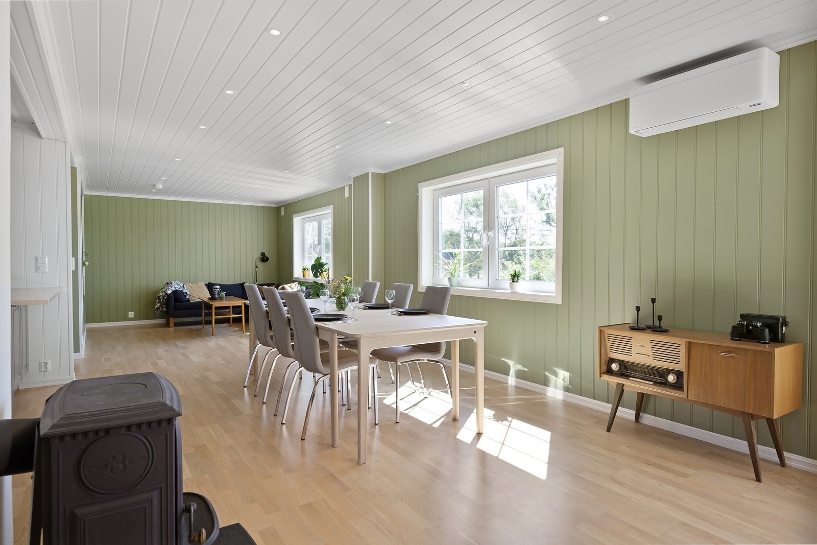 En praktisk og trivelig planløsning - med mange gode muligheter. Galleribilde