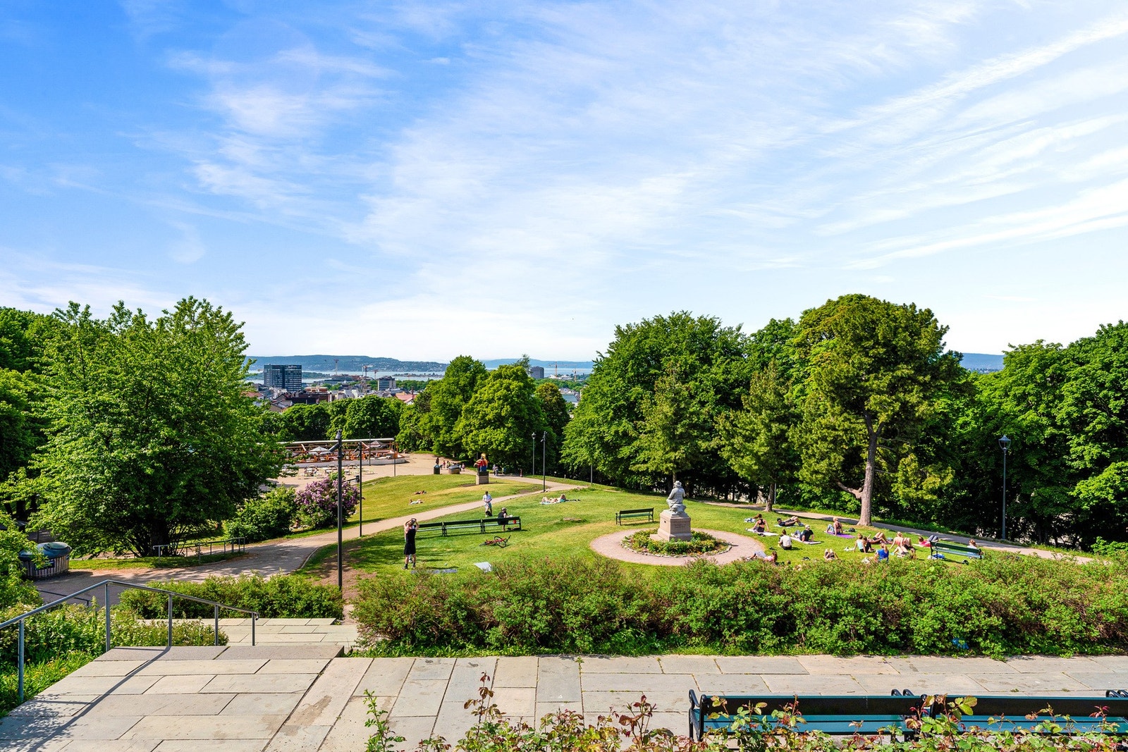 St. Hanshaugen park Galleribilde