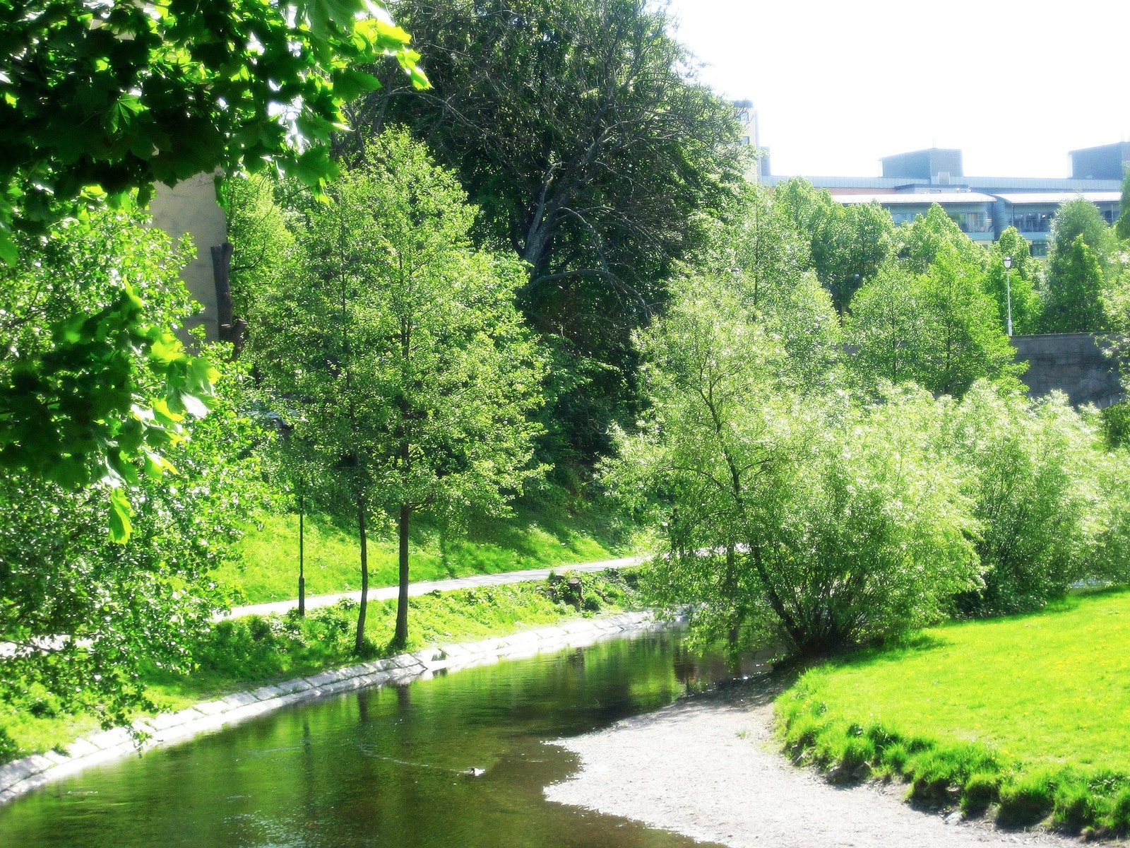 Flotte turområder langs Akerselva Galleribilde