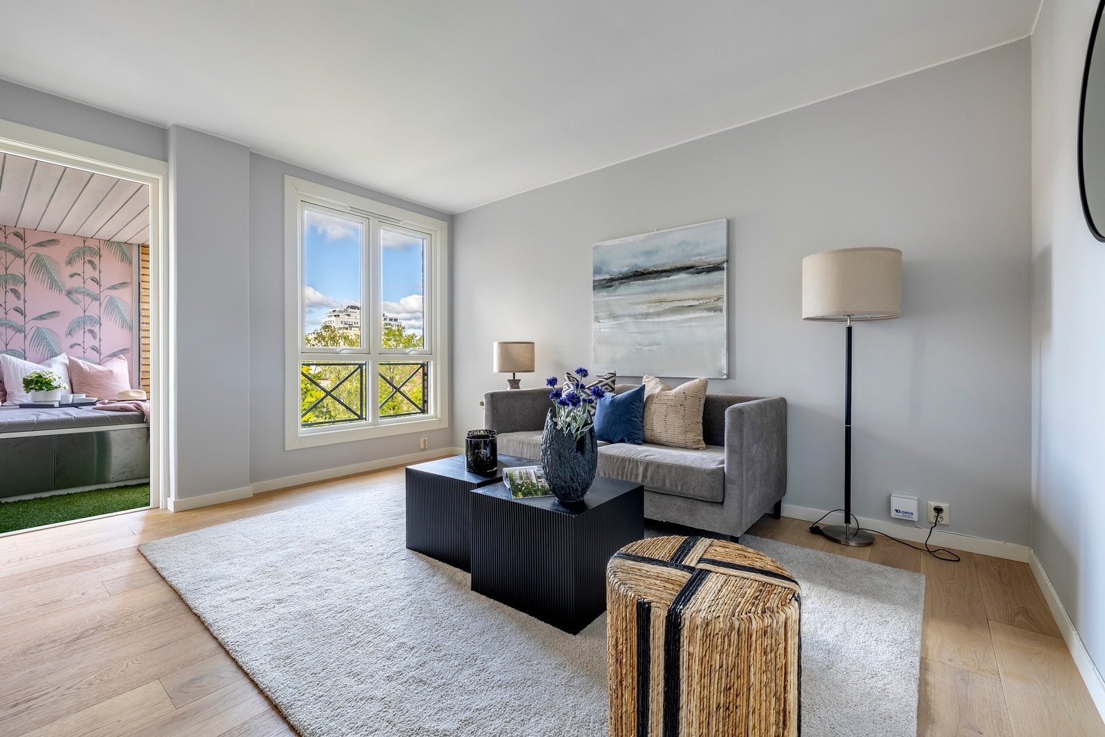 Nymalte overflater og flott finish Galleribilde