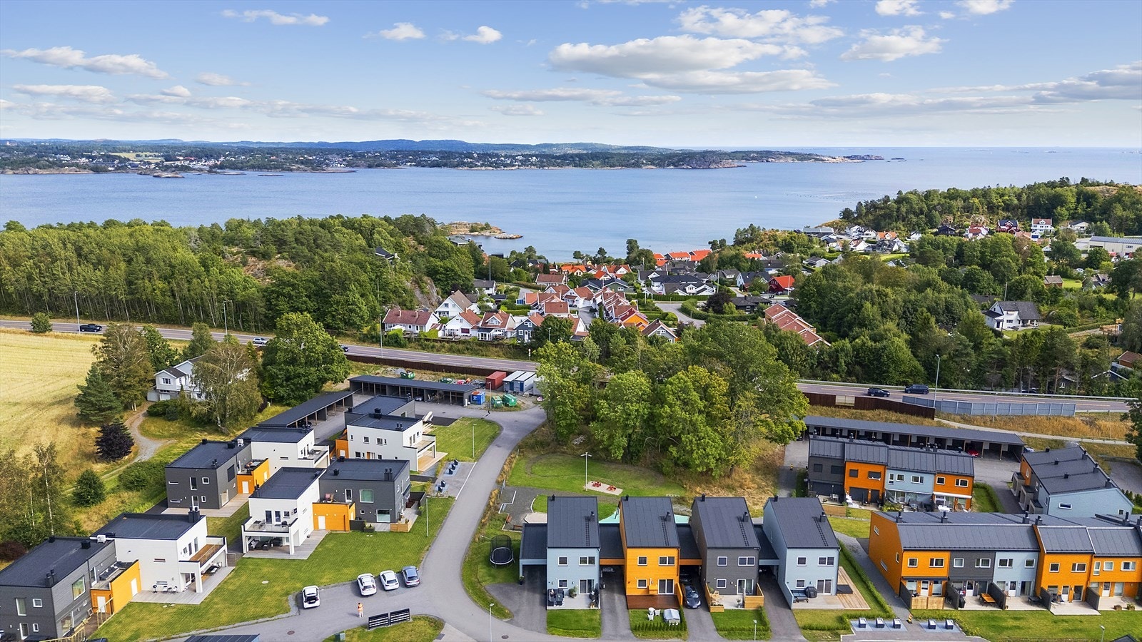 Dronefoto Galleribilde