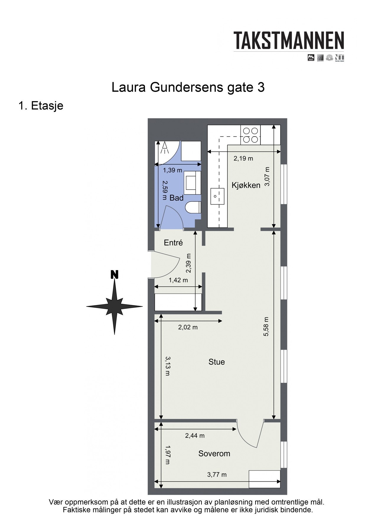 Planløsning. Galleribilde