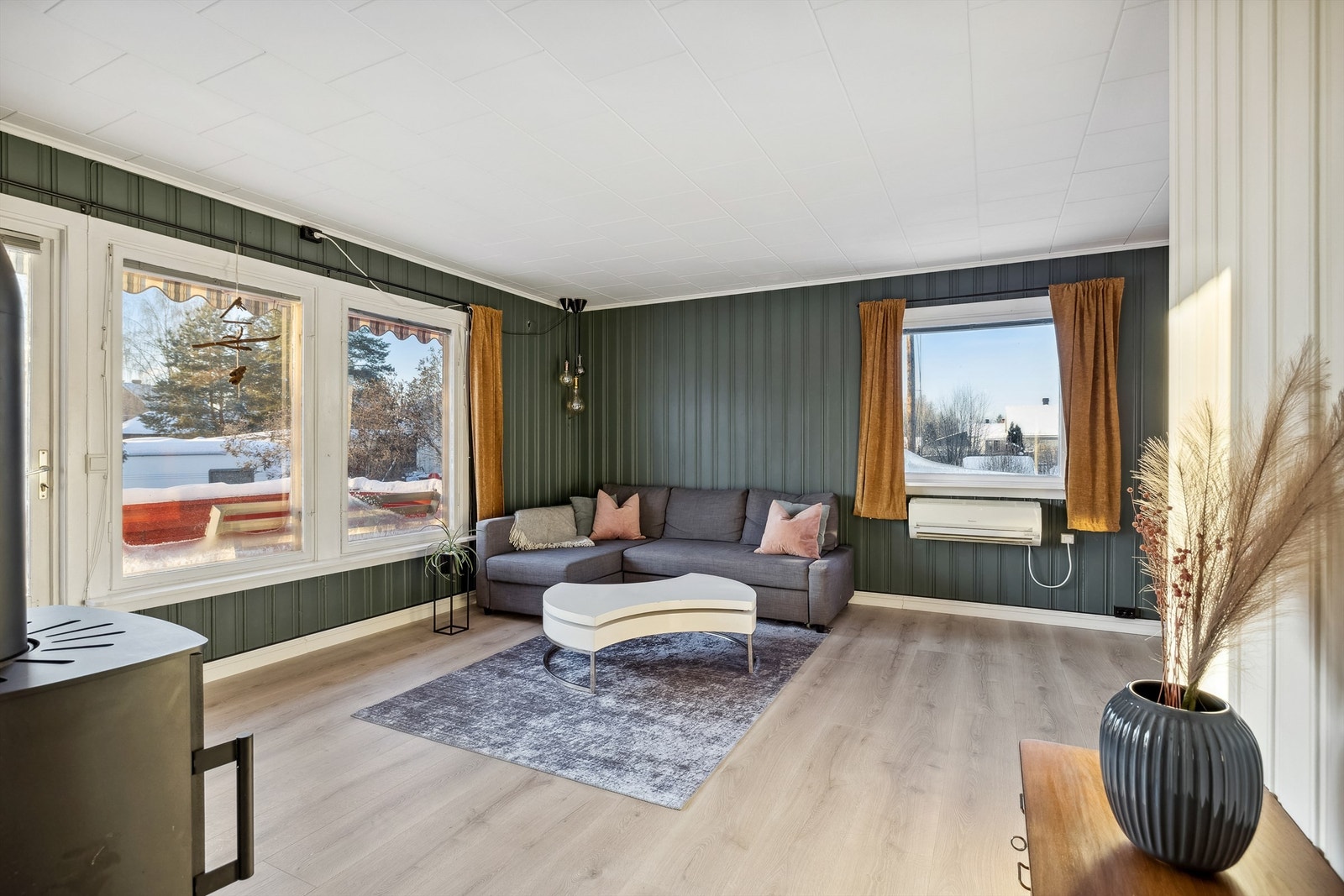 Lys og luftig stue Galleribilde