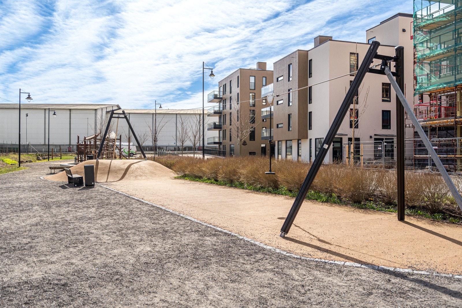 Lekeplass på området Galleribilde