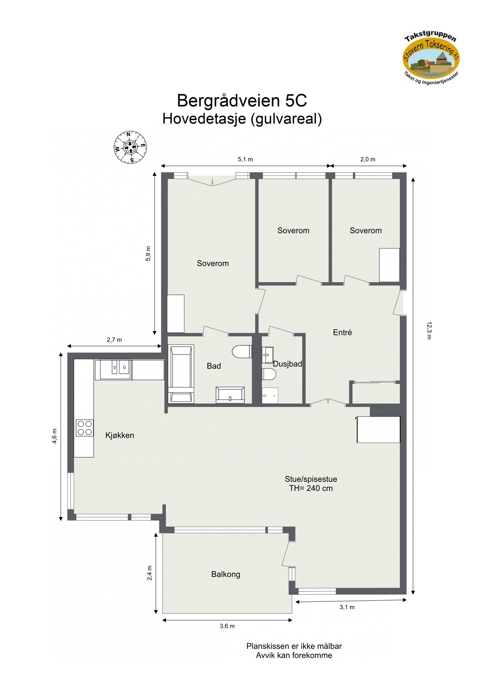 Plantegning. Galleribilde