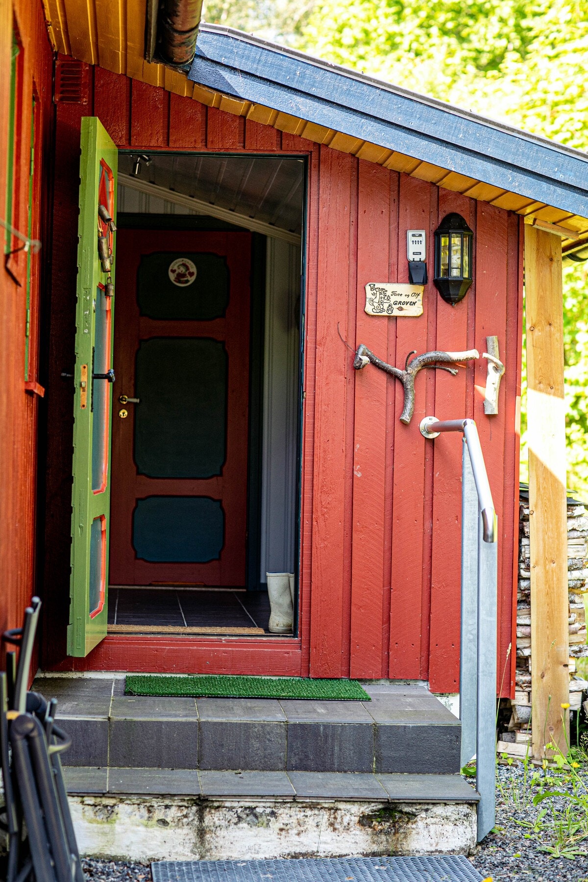 Inngangsparti Galleribilde