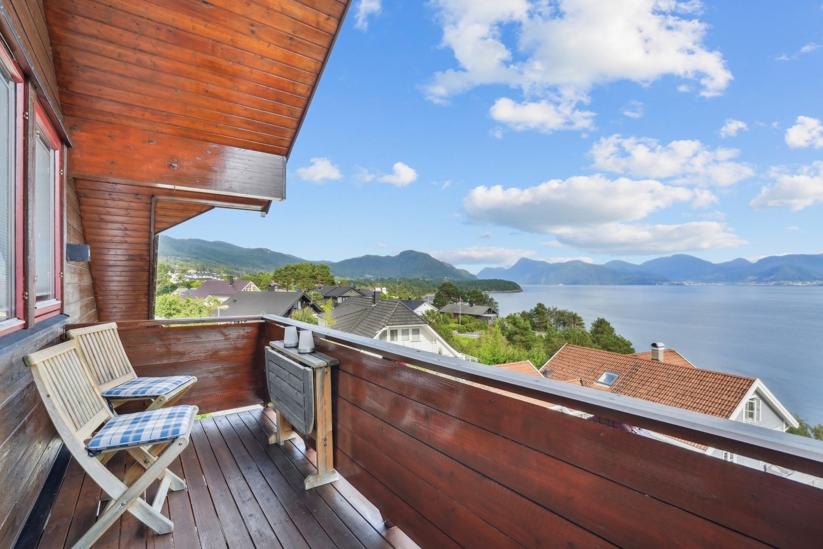 - en overbygd balkong på 6 kvm - Galleribilde