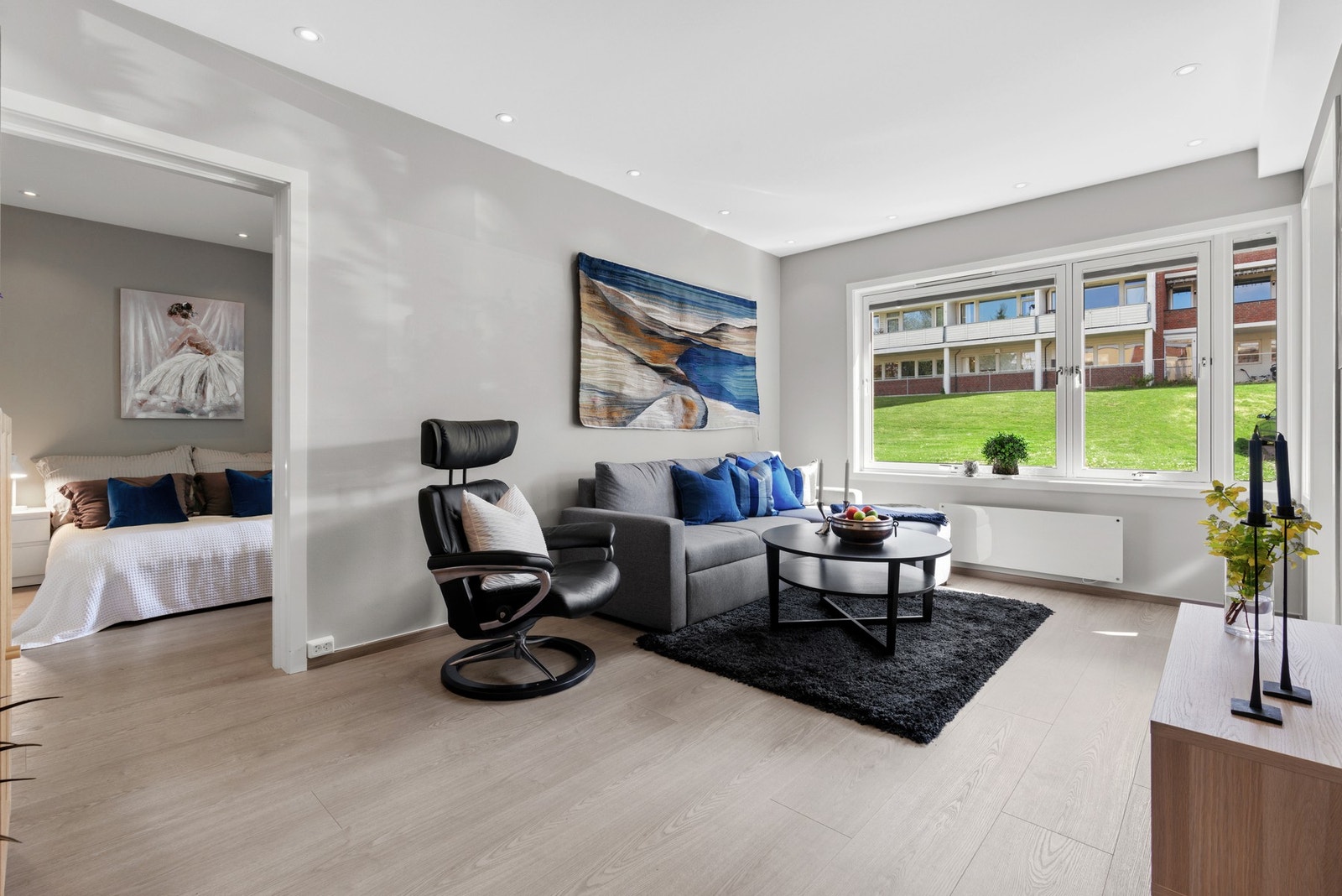 Boligen ble pusset opp i 2020 og er gjennomført med tidsriktige og moderne materialer. Galleribilde