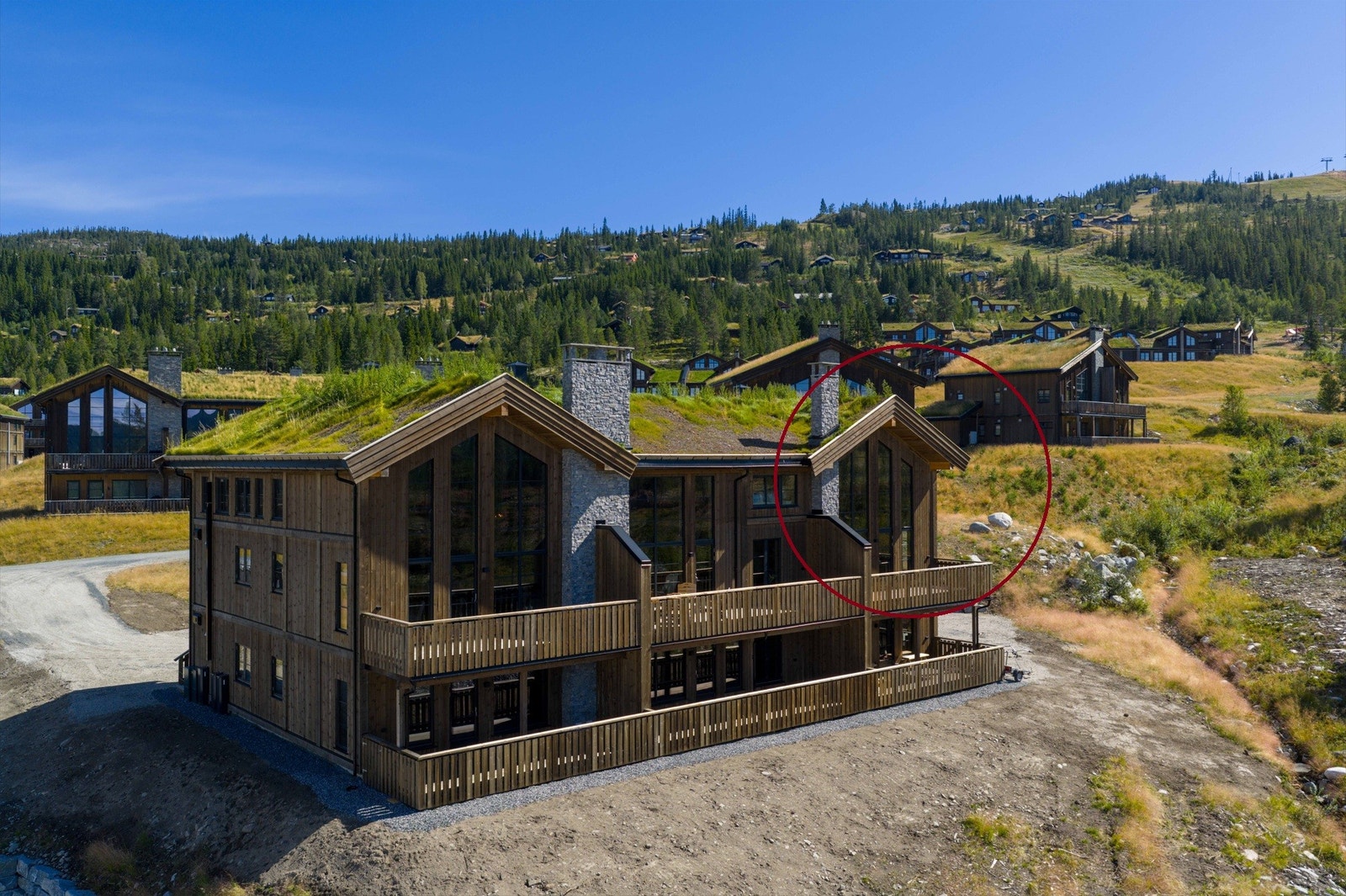 Velkommen til nye Nesfjellet Alpinlandsby! Galleribilde