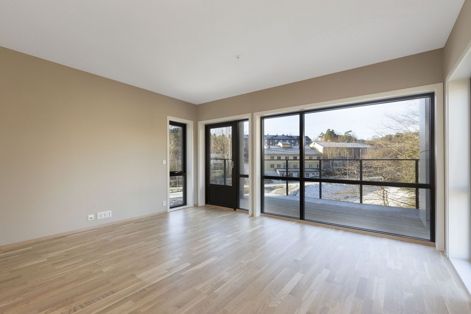 Stuen har deilige lysforhold. Galleribilde