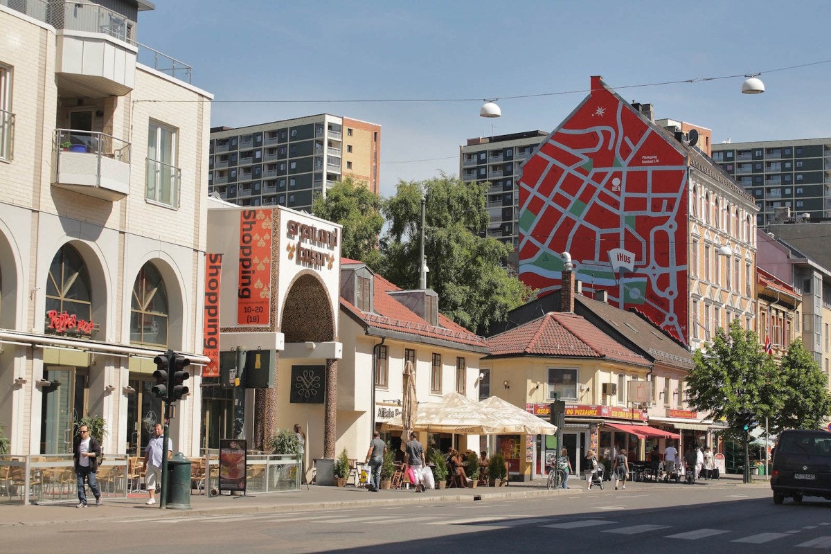 Grønland et pulserende byliv med mange kulturelle aktiviteter og best av alt er gangavstand til alt av fasiliteter du kan tenke deg. Galleribilde
