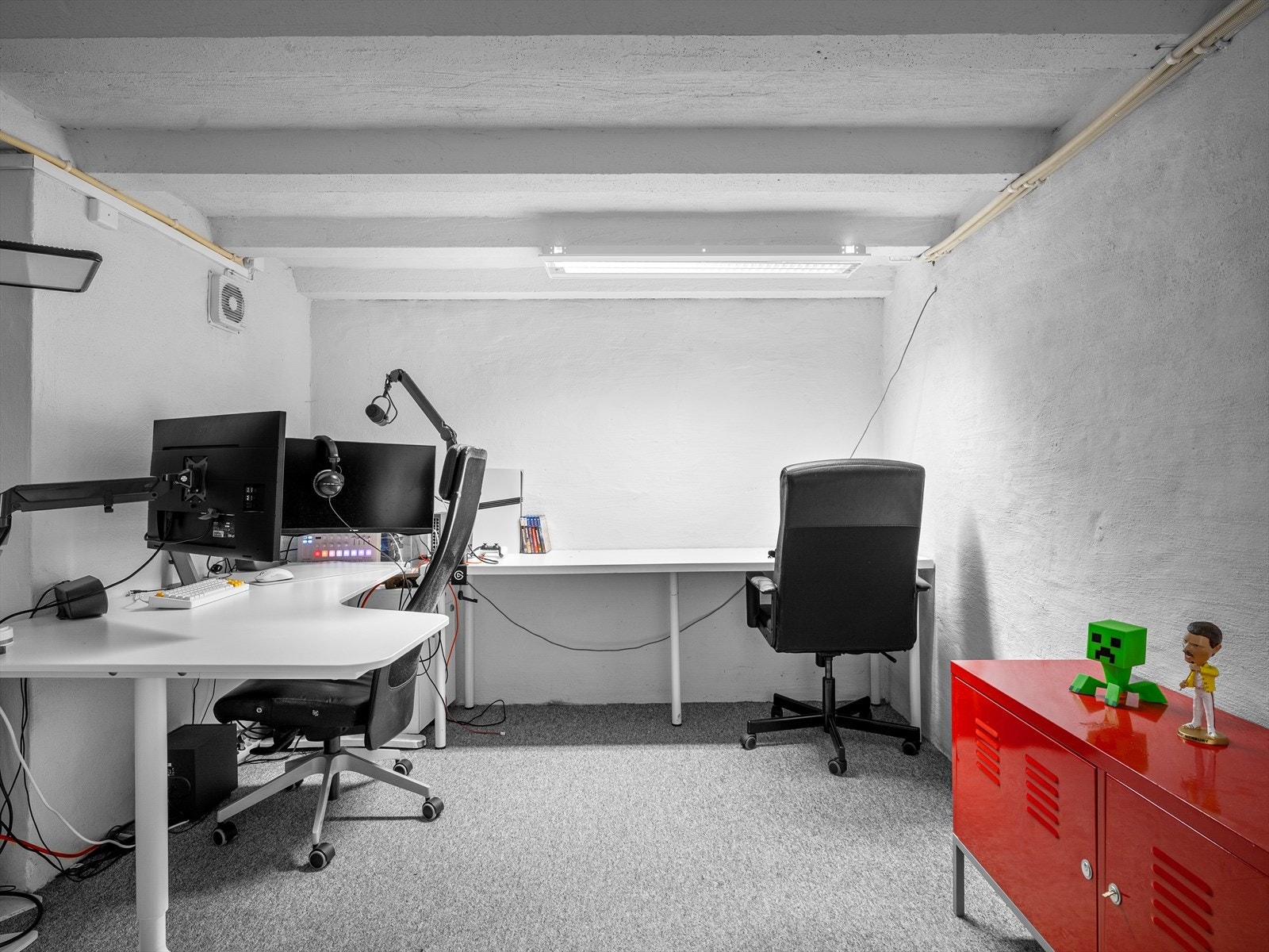 Flere gamingsoner og rikelig med plass om mange skal ha hjemmekontor samtidig. Galleribilde