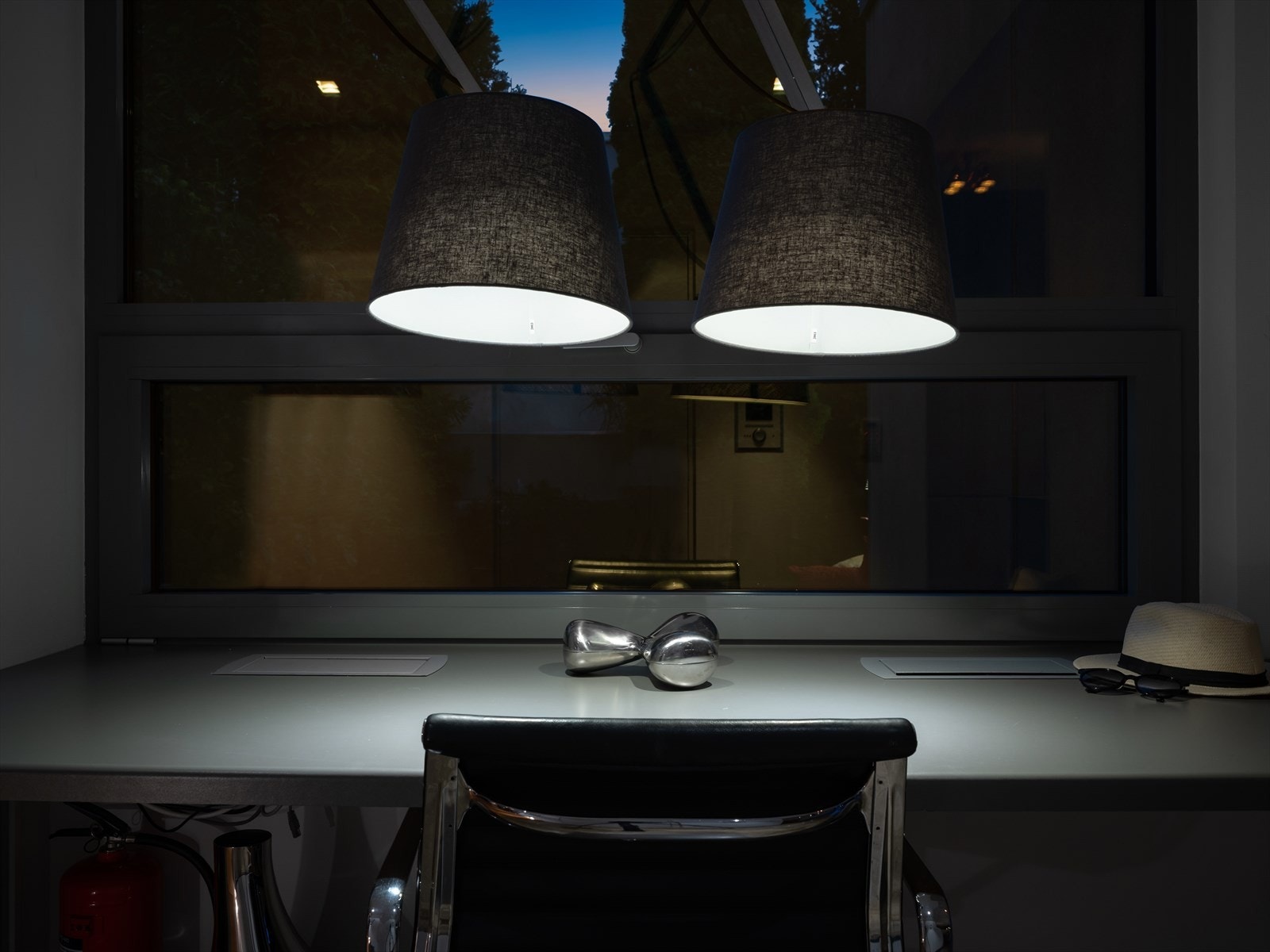 Det perfekte hjemmekontor. Galleribilde