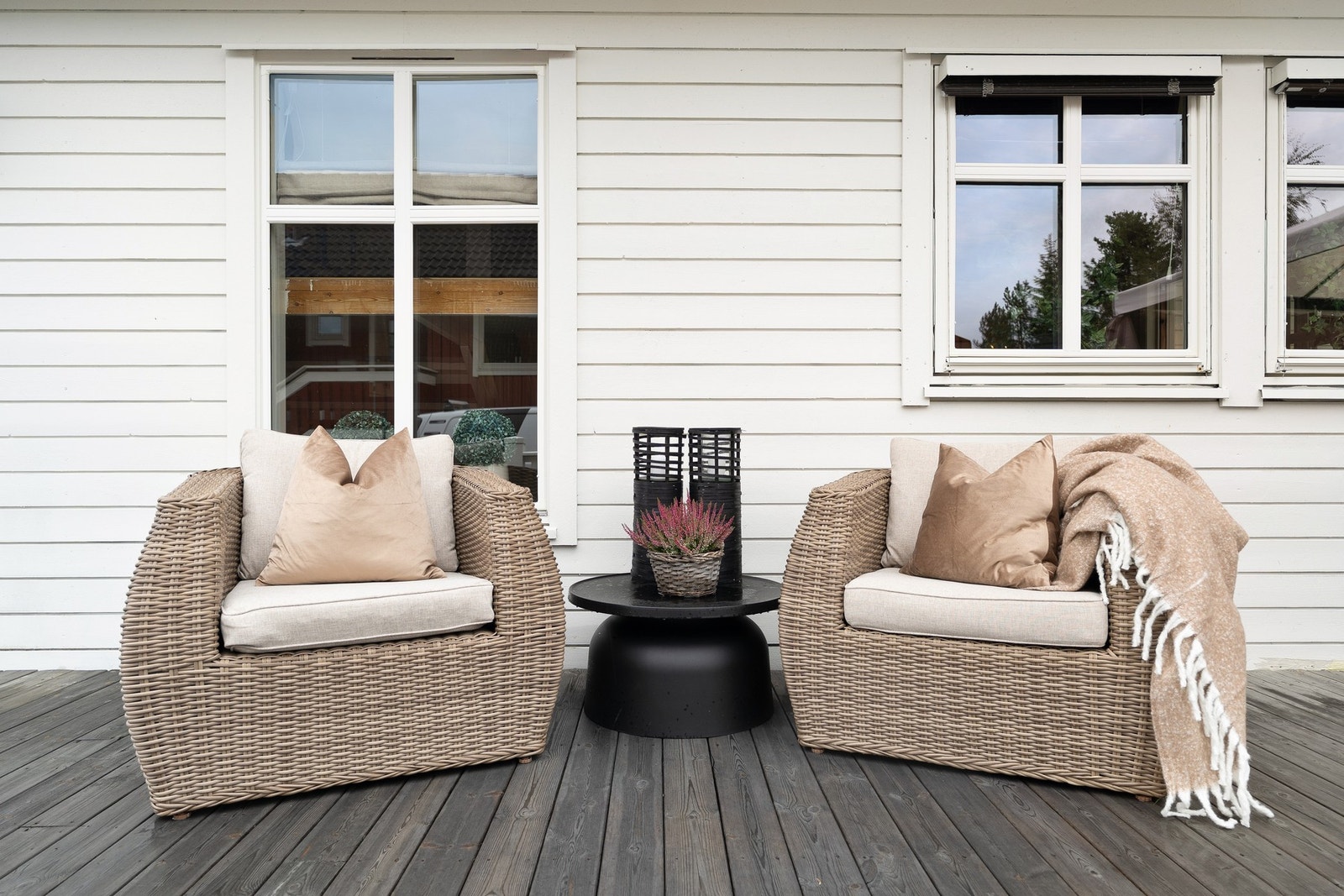 Her har man flere soner en kan sette en sittegruppe Galleribilde