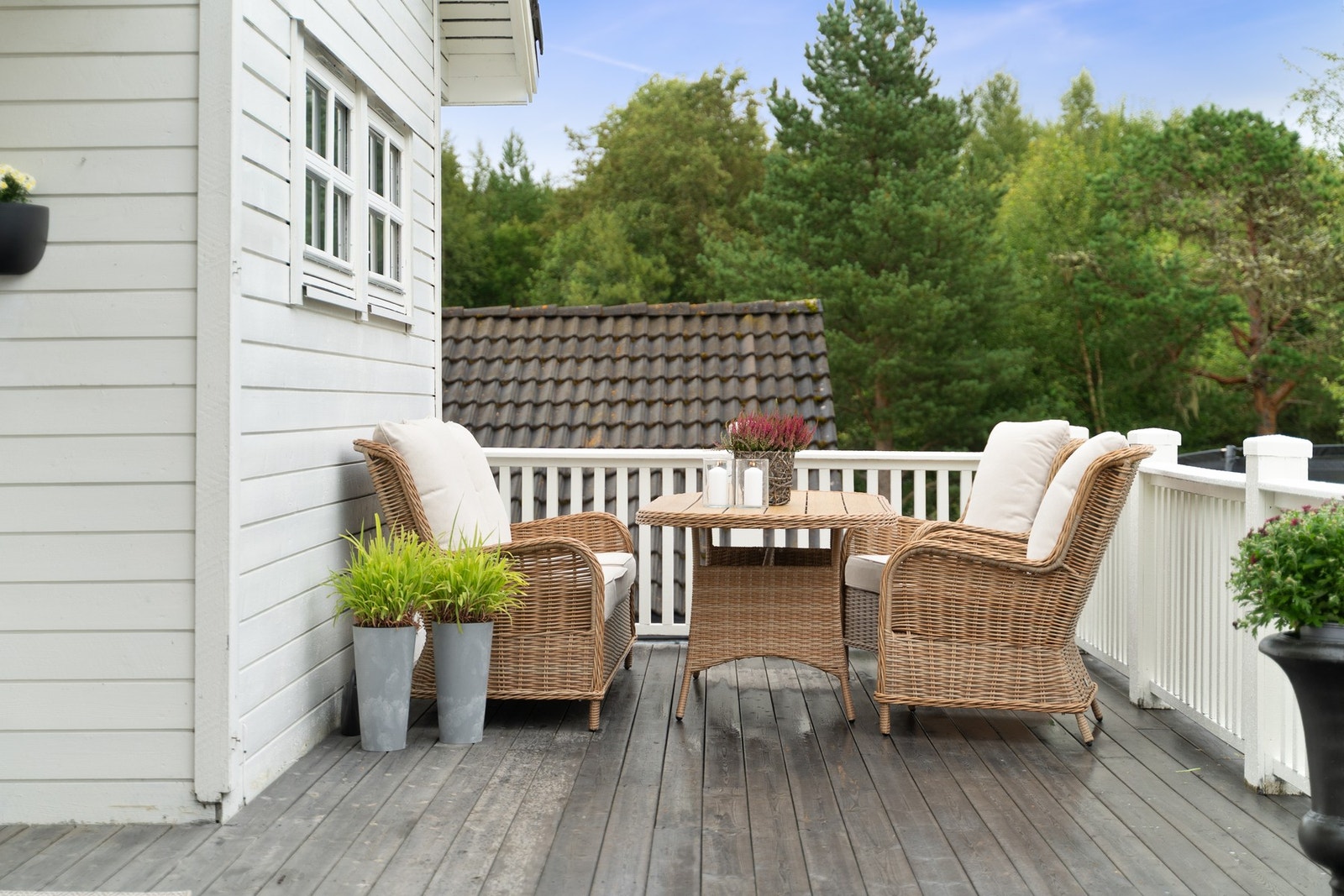 Her har man flere soner en kan sette en sittegruppe Galleribilde